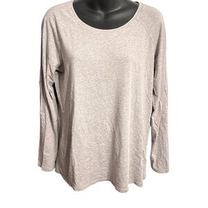 Lululemon Women's heathered purple Long Sleeve Top size 10